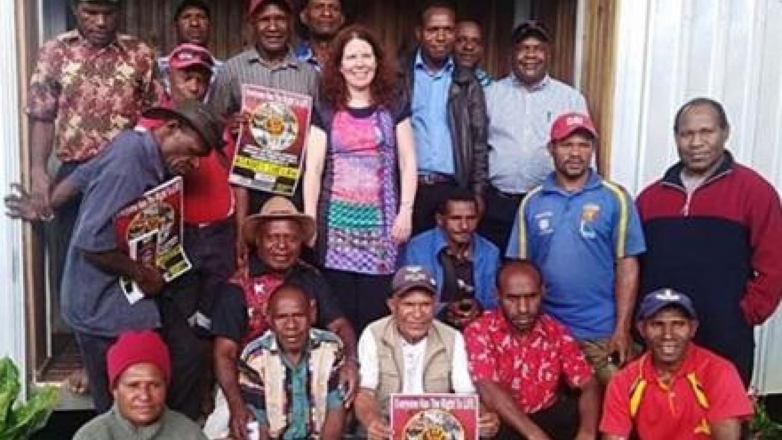 Image: Local councillors participate in discussions about combatting sorcery accusation related violence hosted by Voice for Change in Jiwaka (Credit: Miranda Forsyth)