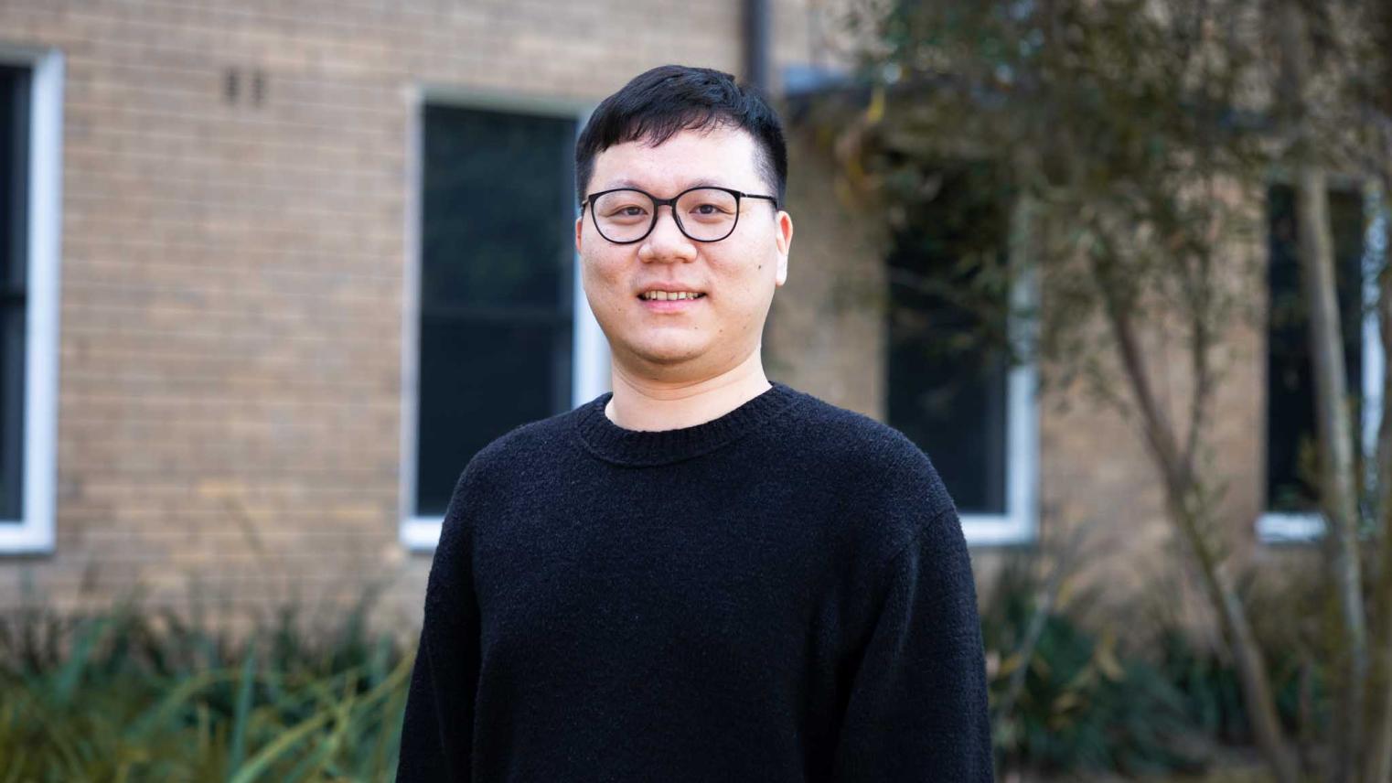 PhD candidate Huade Huang. PhD candidate Huade Huang.